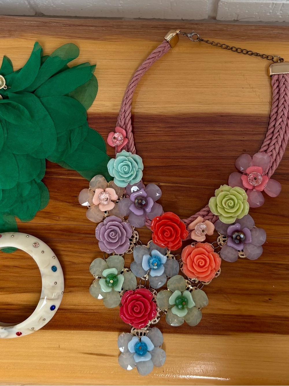 Fun Colorful Lot of Statement Fashion Jewelry